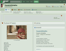Tablet Screenshot of hussainalnshabha.deviantart.com