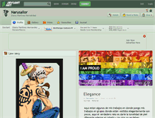 Tablet Screenshot of narusailor.deviantart.com