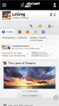 Mobile Screenshot of legreg.deviantart.com