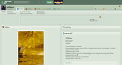 Desktop Screenshot of lollibear.deviantart.com