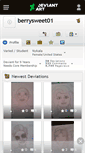 Mobile Screenshot of berrysweet01.deviantart.com