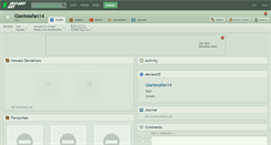 Desktop Screenshot of giantessfan14.deviantart.com