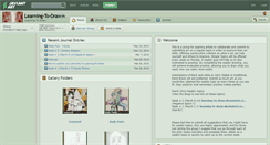 Desktop Screenshot of learning-to-draw.deviantart.com