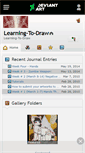 Mobile Screenshot of learning-to-draw.deviantart.com