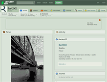 Tablet Screenshot of bartxxx.deviantart.com