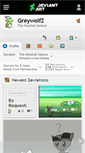 Mobile Screenshot of greywolfz.deviantart.com