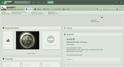 Desktop Screenshot of jackdirt.deviantart.com