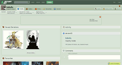 Desktop Screenshot of kokufu.deviantart.com