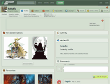 Tablet Screenshot of kokufu.deviantart.com