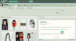 Desktop Screenshot of jiihaku.deviantart.com