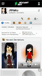Mobile Screenshot of jiihaku.deviantart.com