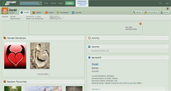 Desktop Screenshot of donki.deviantart.com