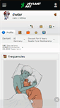 Mobile Screenshot of cwov.deviantart.com