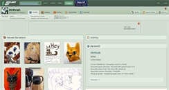 Desktop Screenshot of mirthrah.deviantart.com