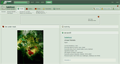 Desktop Screenshot of batetooz.deviantart.com