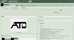 Desktop Screenshot of onlyhoyt.deviantart.com