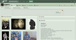 Desktop Screenshot of akugarou.deviantart.com