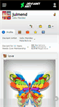 Mobile Screenshot of julmend.deviantart.com