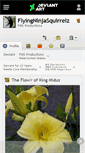 Mobile Screenshot of flyingninjasquirrelz.deviantart.com