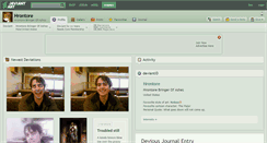 Desktop Screenshot of hrontore.deviantart.com