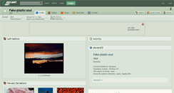 Desktop Screenshot of fake-plastic-soul.deviantart.com