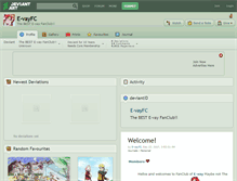 Tablet Screenshot of e-vayfc.deviantart.com