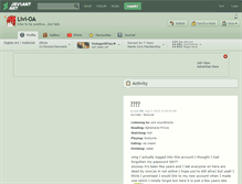 Tablet Screenshot of livi-oa.deviantart.com