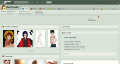 Desktop Screenshot of dark-ryoko21.deviantart.com
