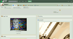 Desktop Screenshot of krazyy1.deviantart.com