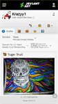 Mobile Screenshot of krazyy1.deviantart.com