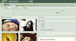 Desktop Screenshot of darko78.deviantart.com