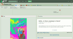 Desktop Screenshot of phoenix13x5.deviantart.com