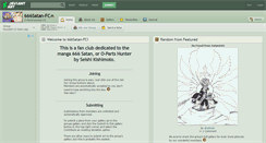 Desktop Screenshot of 666satan-fc.deviantart.com