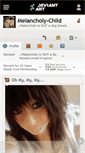 Mobile Screenshot of melancholy-child.deviantart.com