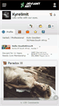 Mobile Screenshot of kyrelimit.deviantart.com