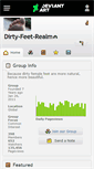Mobile Screenshot of dirty-feet-realm.deviantart.com