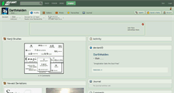 Desktop Screenshot of darthmaiden.deviantart.com