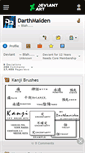 Mobile Screenshot of darthmaiden.deviantart.com