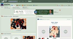 Desktop Screenshot of misterfear.deviantart.com