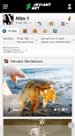 Mobile Screenshot of miss-1.deviantart.com