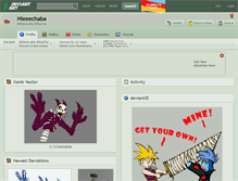 Tablet Screenshot of hieeechaba.deviantart.com