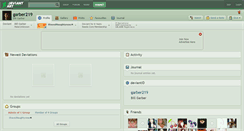 Desktop Screenshot of garber219.deviantart.com