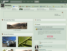 Tablet Screenshot of mentasys.deviantart.com