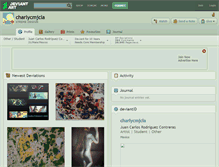Tablet Screenshot of charlycmjcla.deviantart.com