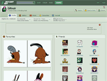 Tablet Screenshot of girnoir.deviantart.com