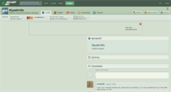Desktop Screenshot of kiyoshi-kin.deviantart.com