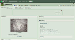 Desktop Screenshot of dragonkin999.deviantart.com