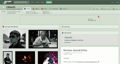 Desktop Screenshot of citizenkz.deviantart.com