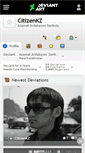 Mobile Screenshot of citizenkz.deviantart.com