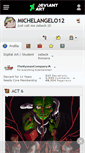 Mobile Screenshot of michelangelo12.deviantart.com